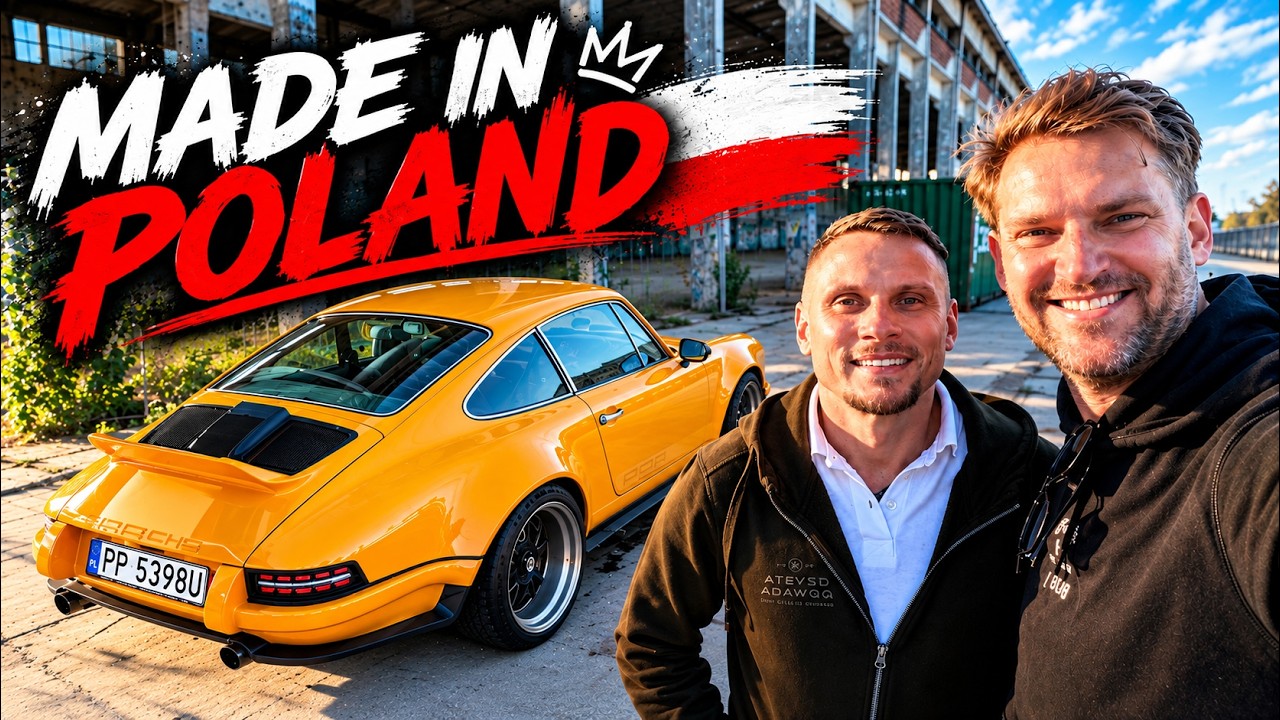 Nie uwierzysz. Mateusz buduje te auta w Polsce! | RCR Classic | Porsche 911 RESTOMOD | #GCOS