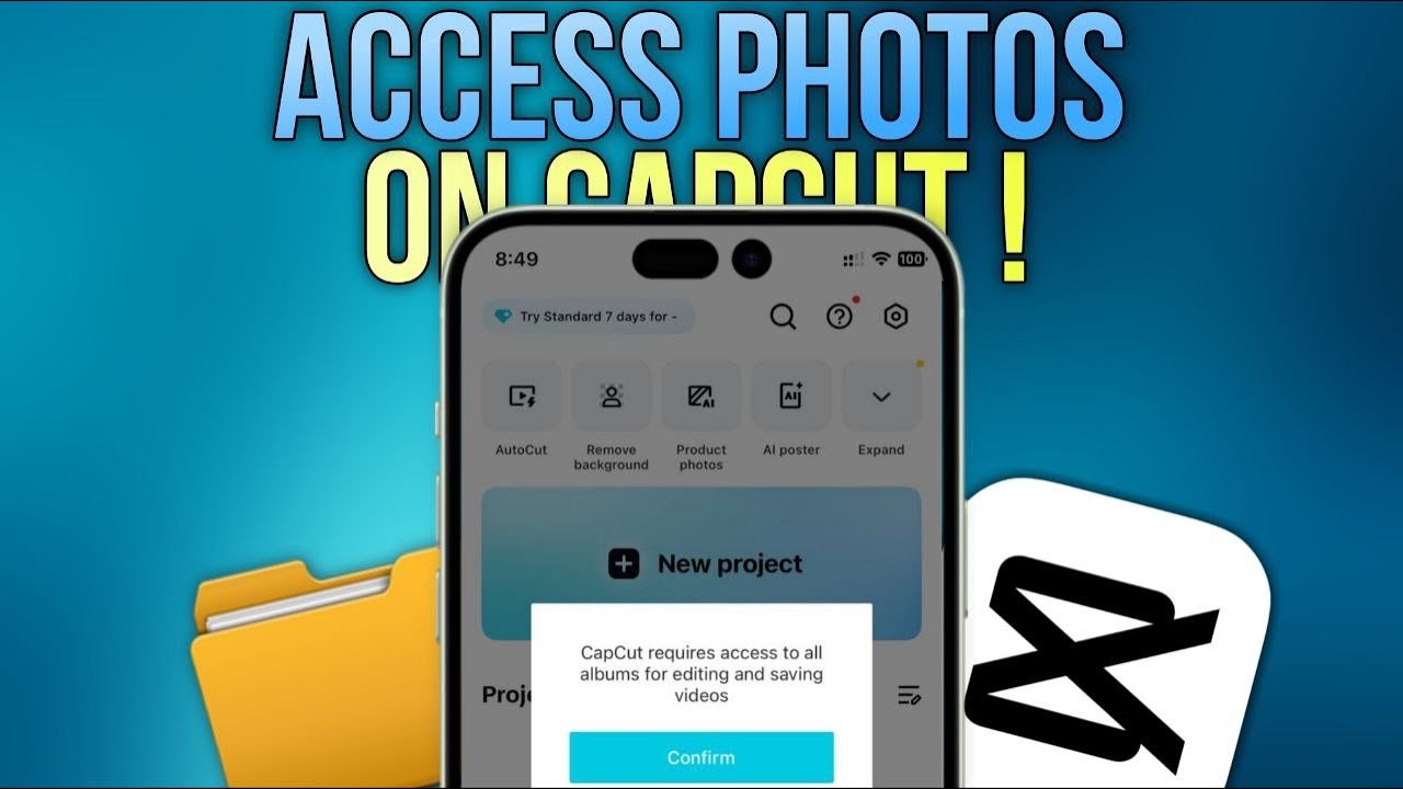 Allow CapCut Access to All Photos on iPhone || Tech Wash