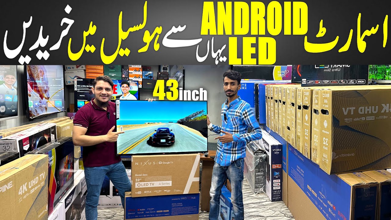 4K Smart LED TV Wholesaler in Karachi | All LED Models | Under Warranty LED Price in Pakistan