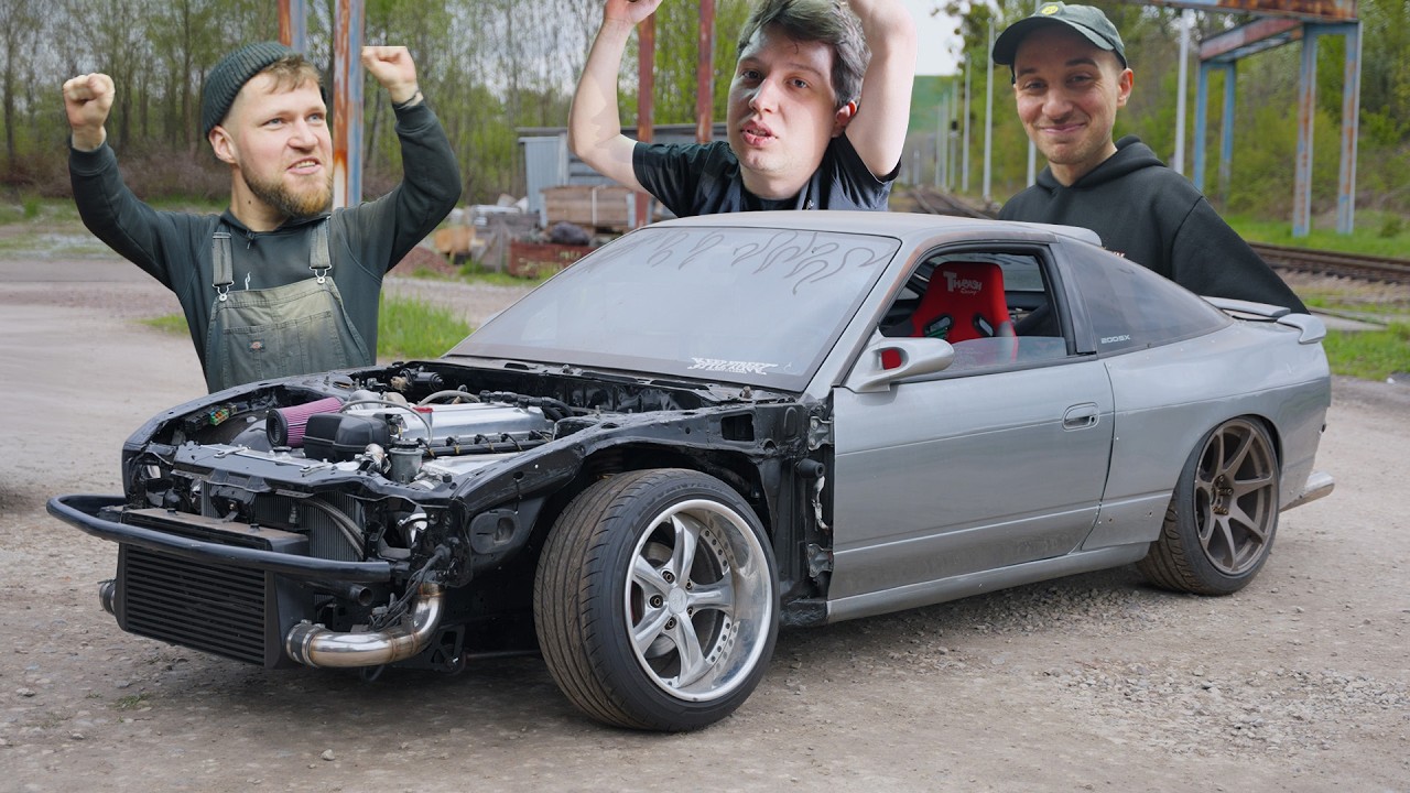 Więcej BMW w Nissanie! ( BMW E39 DIFF SWAP W S13 )