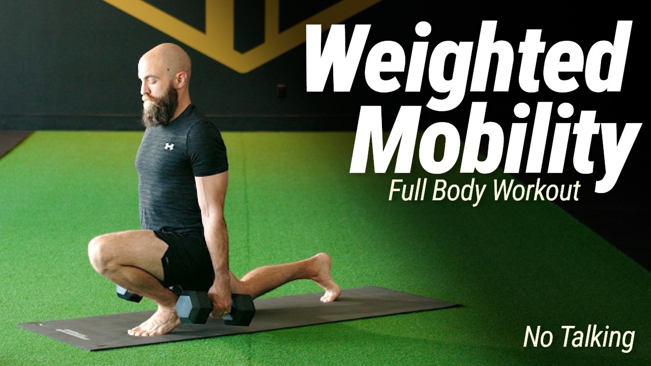 30-Minute Weighted Mobility Workout for Flexibility & Strength | No Talking
