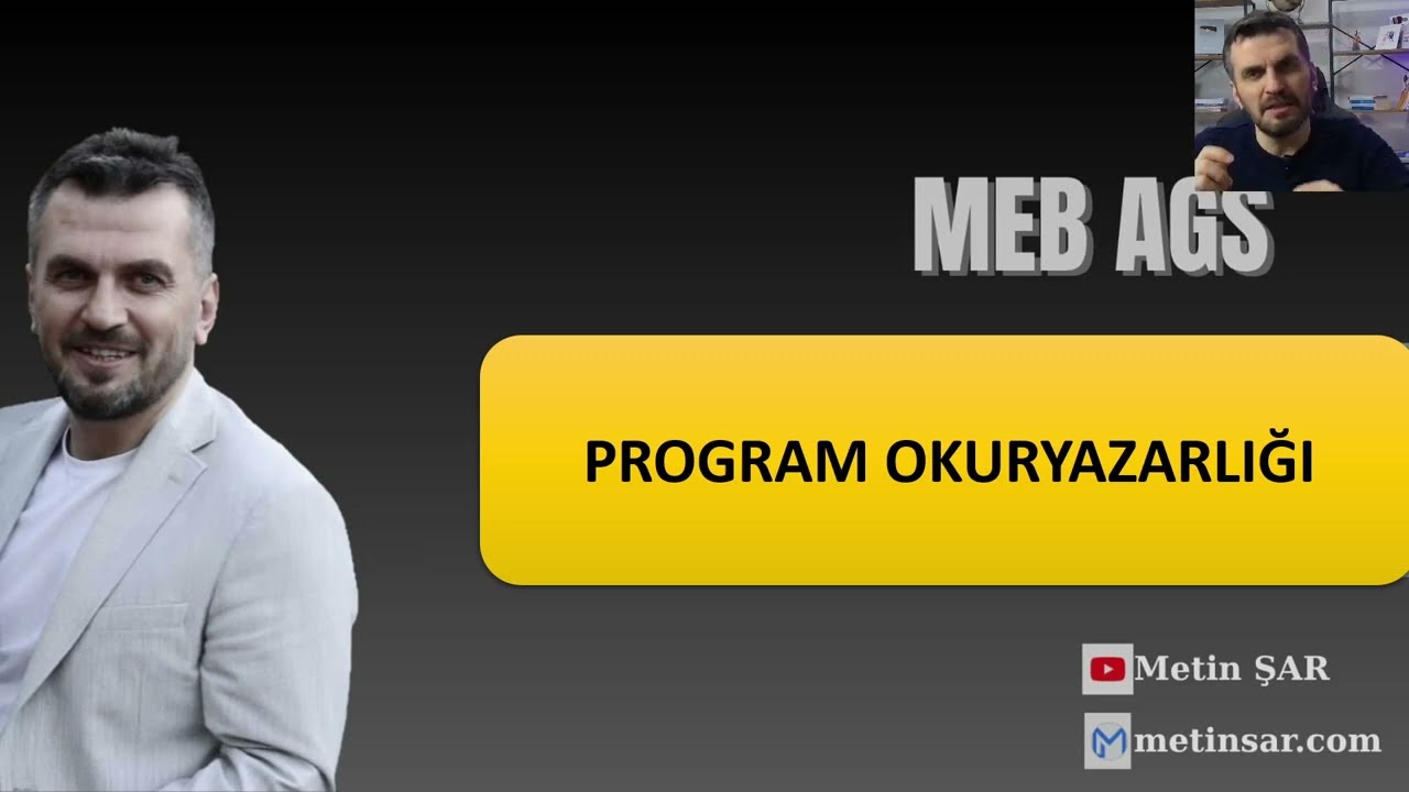 (AGS) PROGRAM OKURYAZARLIĞI-1