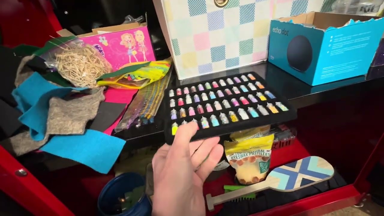 Finally Organized the Crafts Room 🧵📍🖌️🔖