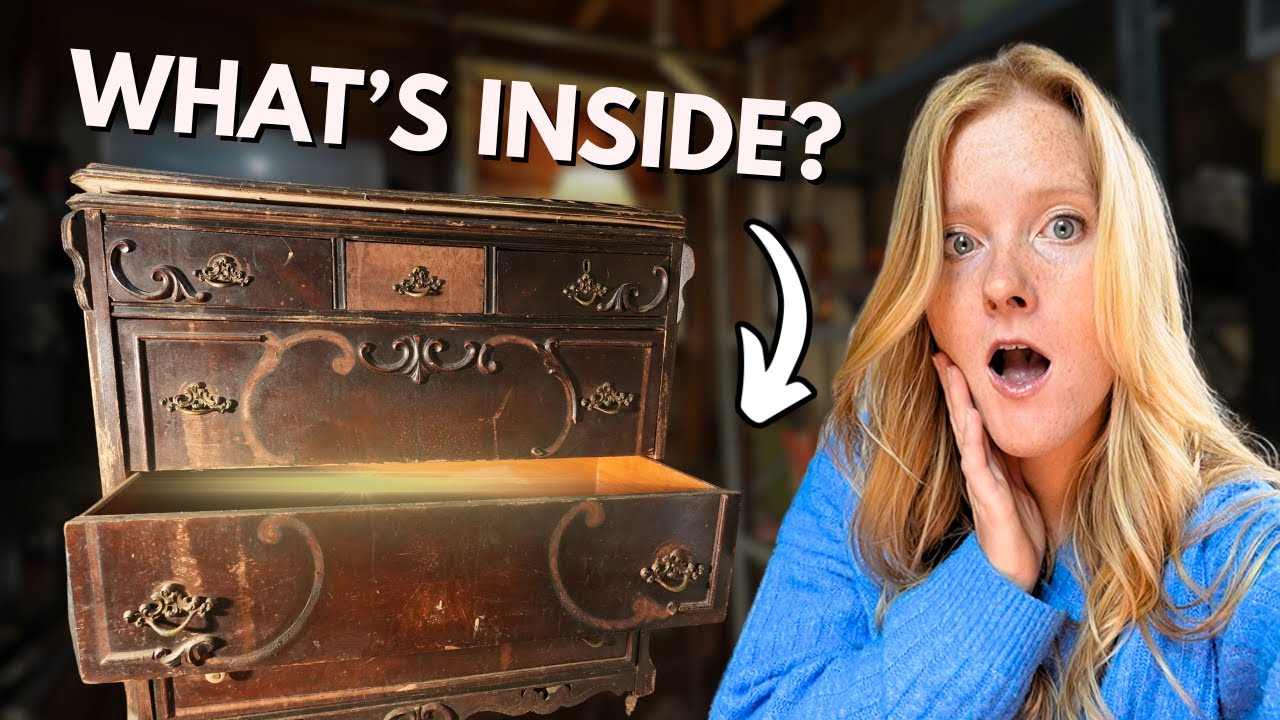 Opening a 1930s Time Capsule Dresser