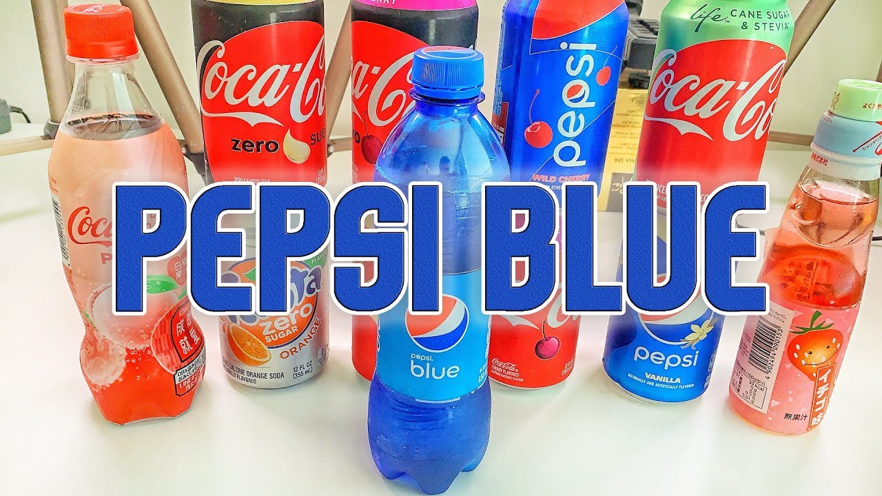 MODRÁ PEPSI!😱