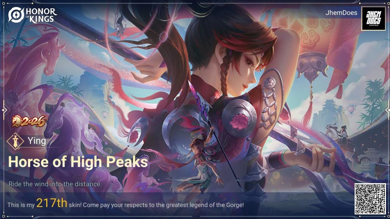 Ying New Legendary Skin - Horse of High Peaks