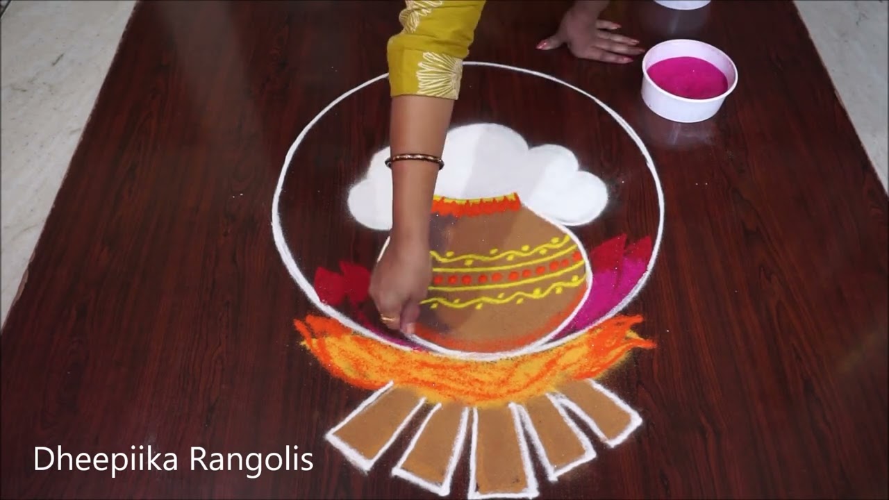 sankranthi muggulu 2026/Pongal rangoli designs 2026/bhogi kundala muggulu/Pongal kolam #rangoli