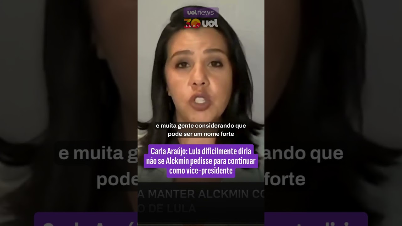 Lula dificilmente diria n&atilde;o se Alckmin pedisse para continuar como vice-presidente | Carla Ara&uacute;jo