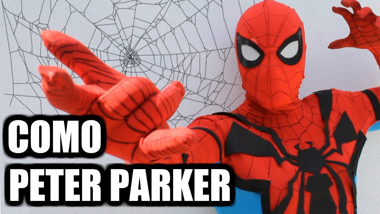 HICE UN TRAJE DE SPIDERMAN DESDE CERO como Peter Parker !!! - Carlos Te
