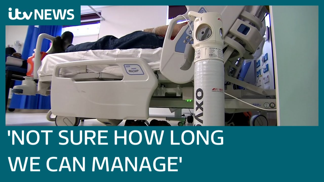 Inside the hospital where Covid patient numbers increased four-fold in a week | ITV News