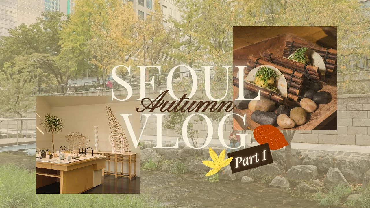 Autumn in Seoul - Part 1🍁 | Cheonggyecheon walk, Dosan & Seongsu shopping and Hidden Makgeolli bar