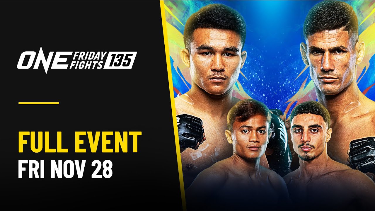 🔴 [Live in HD] ONE Friday Fights 135: Worapon vs. Lobo