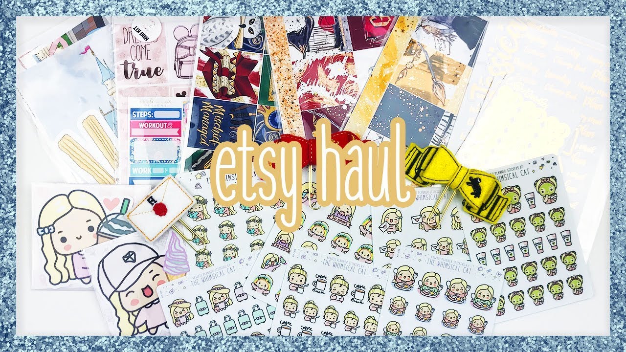 Etsy Haul ♡ WhimsicalCat, Disney, & Harry Potter!