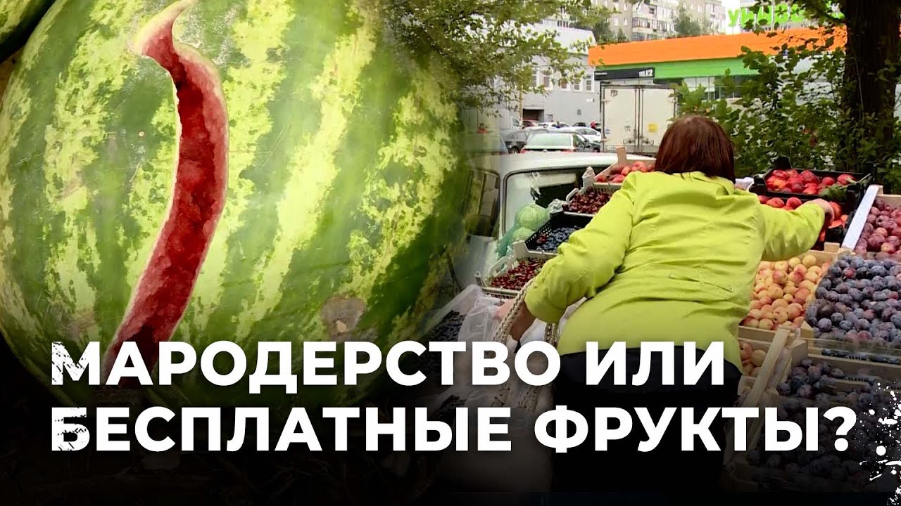 Фрукты даром: как жители воспользовались паникой на рынке в Екатеринбурге