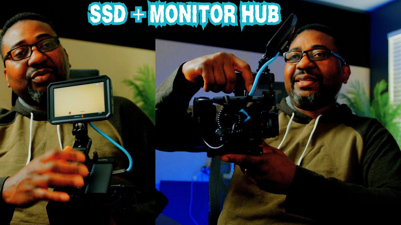 Blackmagic Micro Studio 4k G2 + SSD Adapter + Pyxis Monitor