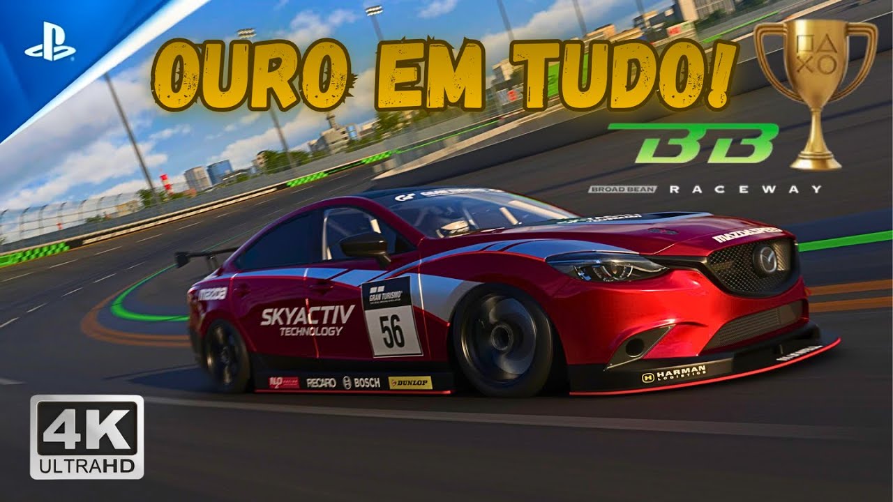 COMO CONSEGUIR OURO! 🏆 Broad Bean Raceway - Mazda Atenza Gr.4 | GT7