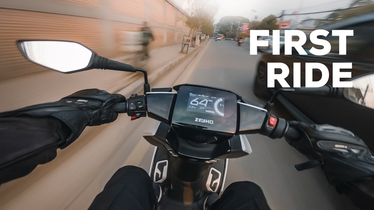 Zeeho Ae8 First Ride Impression in Nepal | Bikerz Beast | RAW Onboard with @ridewithjhapali