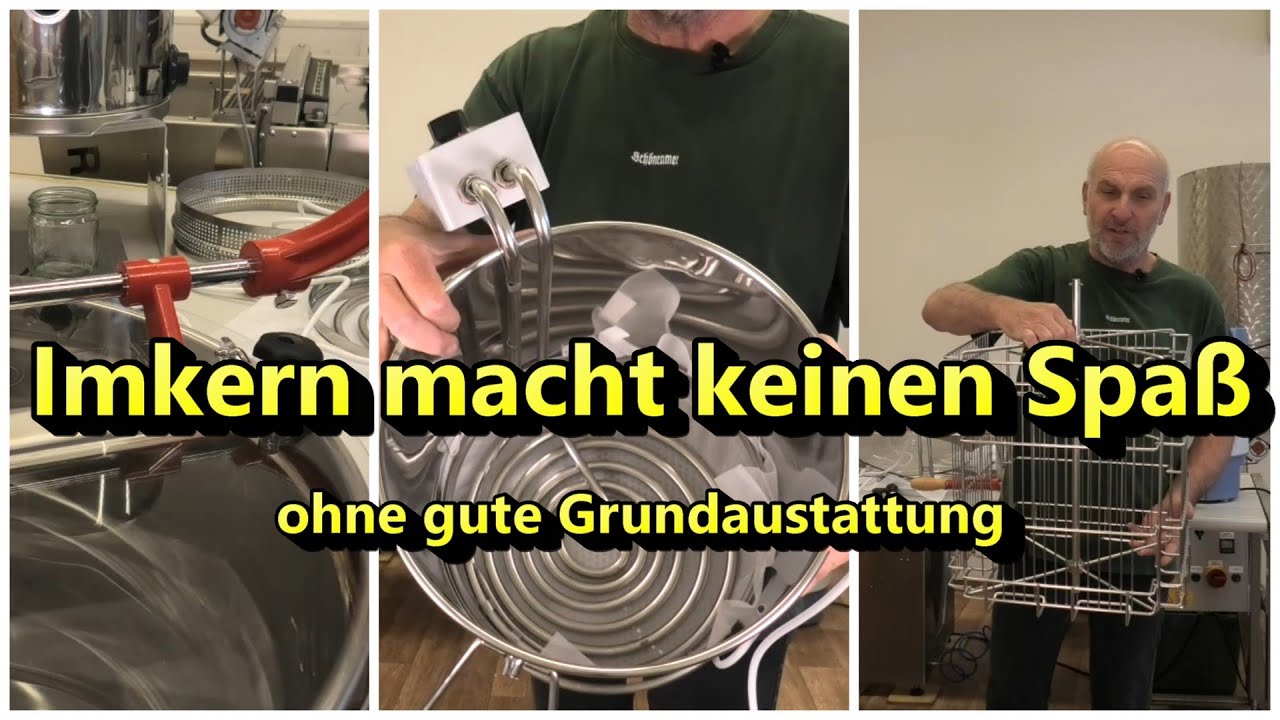 Imkern macht keinen Spaß ohne gute Grundausstattung