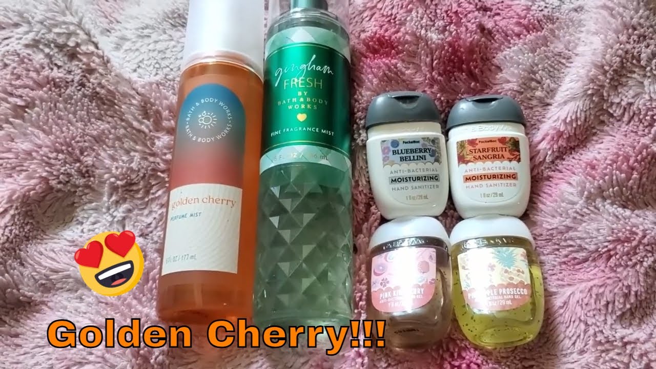 Bath and Body Works Unboxing Flash Sale Haul 2025 NEW Golden Cherry
