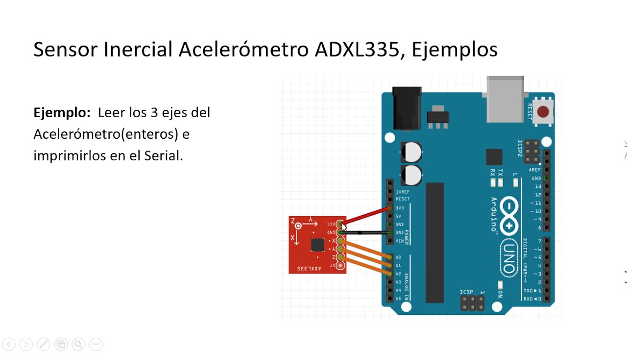 Curso Online de Arduino: Tema Acelerometro