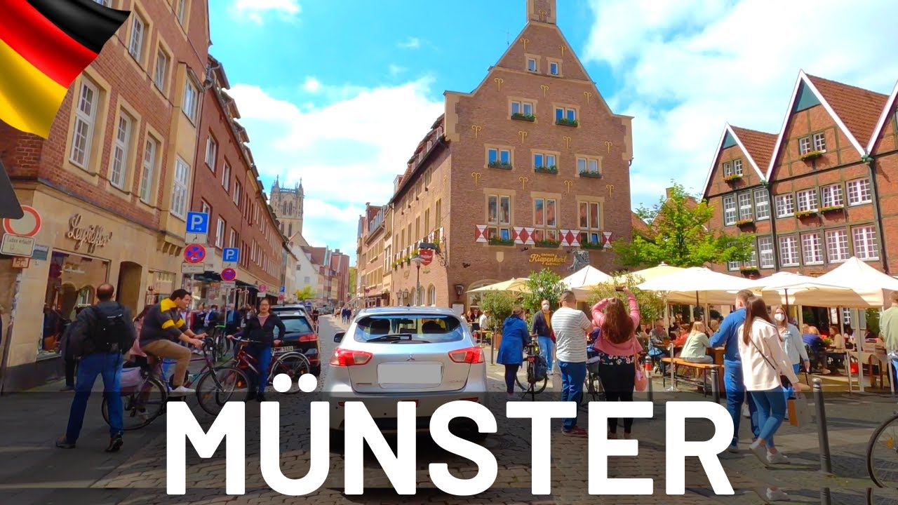MÜNSTER Driving Tour 🇩🇪 Germany || 4K Video Tour of Münster