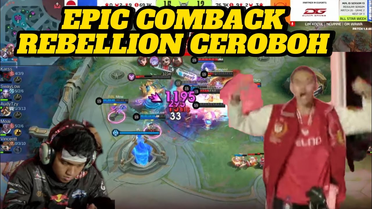 BIGETRON VS REBELLION MPL S13 MATCH 2 
