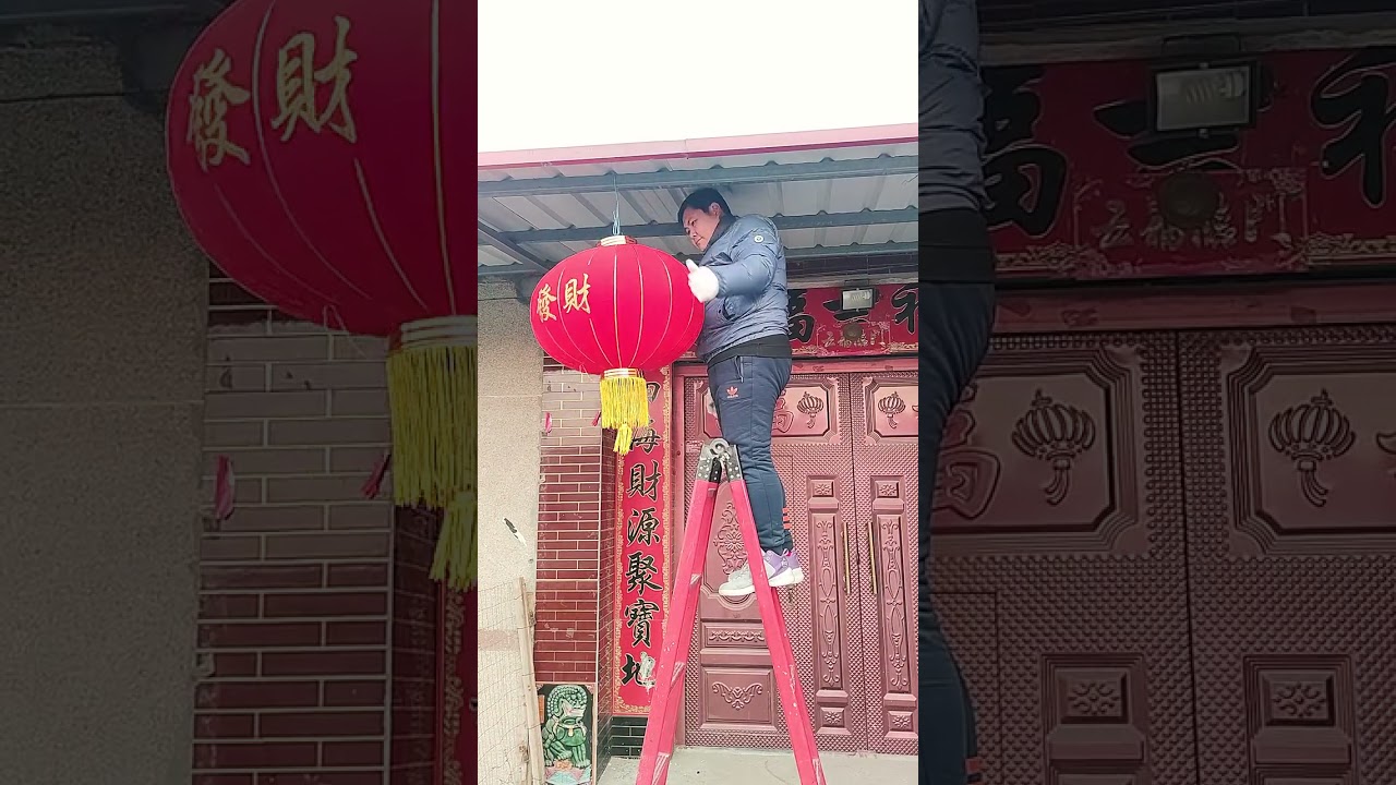 挂灯笼是有讲究的，千万不要挂错，要对称挂双数，挂南不挂北，挂过的灯笼来年不能重复挂，这些你知道吗#灯笼