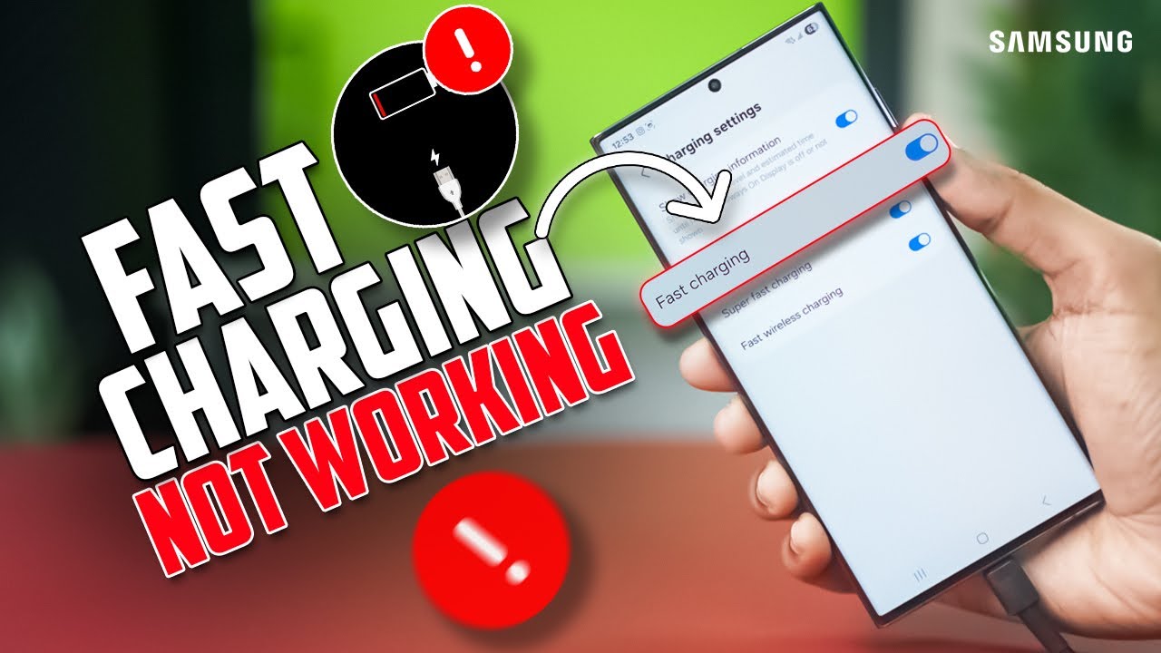 Устранение проблем с быстрой зарядкой Samsung Galaxy | Медленная зарядка