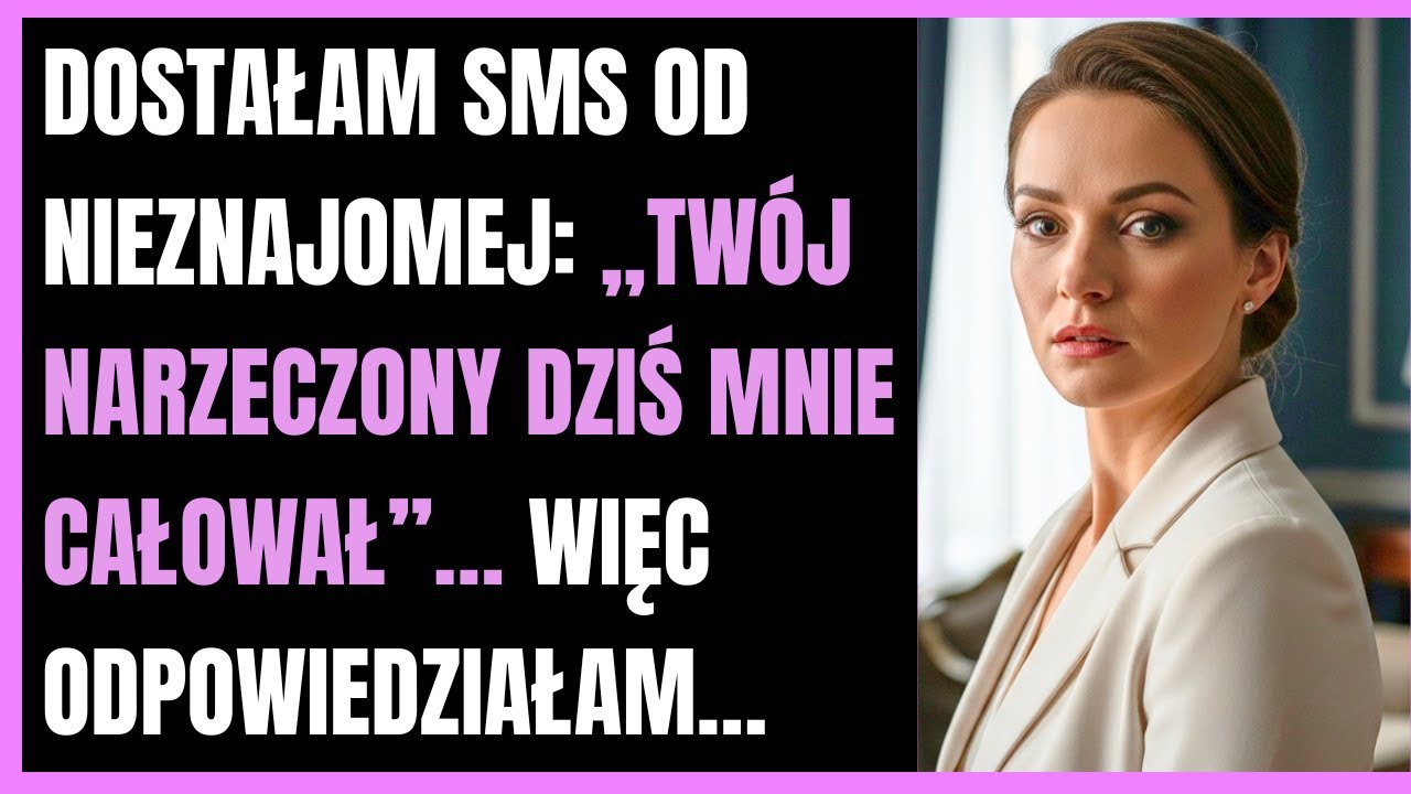 Dostałam SMS od nieznajomej: „Twój narzeczony dziś mnie całował”… więc odpowiedziałam…