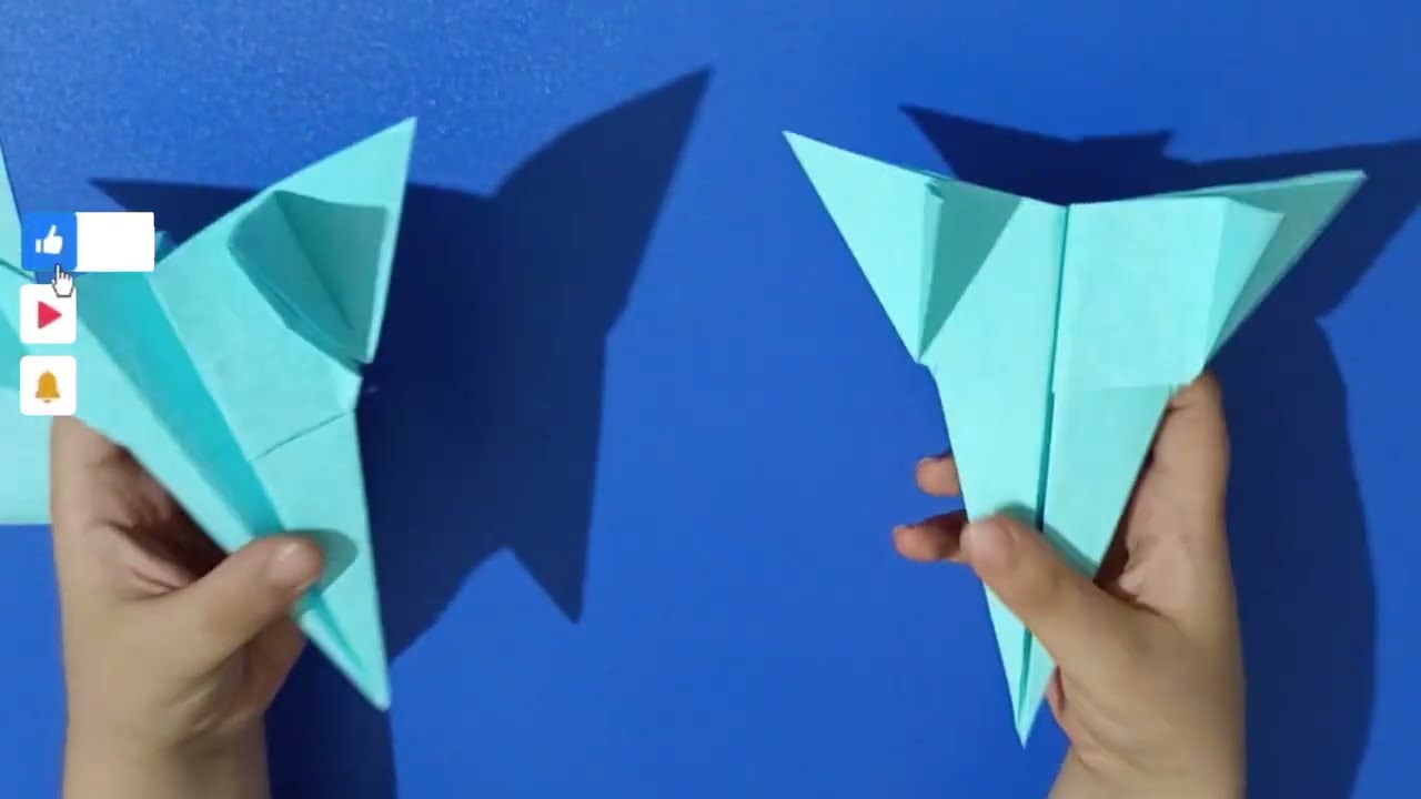 Origami Airforce Paper Airplan | Easy Tutorial