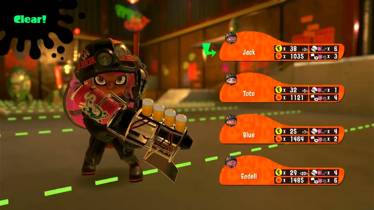 Splatoon 3 Grand Big Run Gameplay