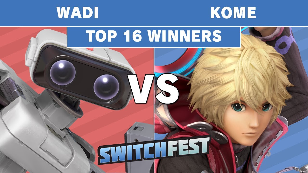 Switchfest 2019 - AG | Wadi (ROB) Vs Kome (Shulk) Winners Top 16 - Smash Ultimate