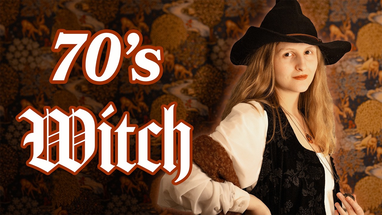 I Made a 70's Witch Outfit in ONE Day! | DIY Whimsigoth & Witch Core