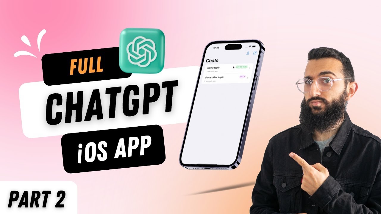 Building a Full ChatGPT for iOS | Part 2 | Chats List | SwiftUI & OpenAI