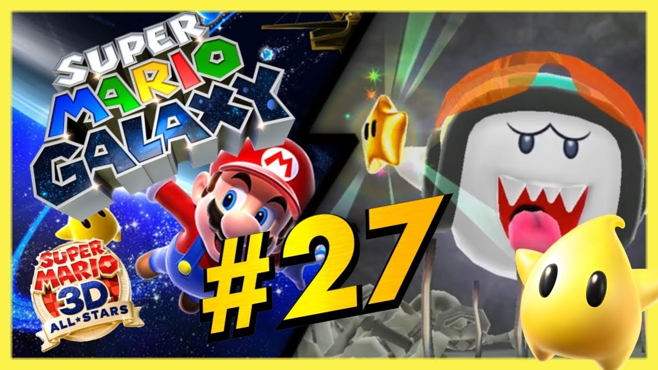 Hidden star in the Deep Dark Galaxy | Super Mario Galaxy [3D ALL-STARS] | Part 27 (blind)