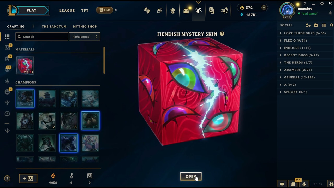 Hextech box opening - All battlepass skin rewards - Pandemonium - 05/06/2026