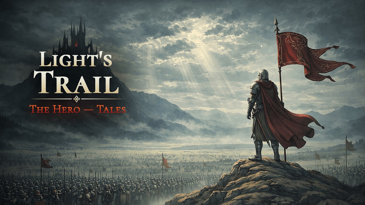 Light's Trail | Fantasy Bard Song (Lyrics) | The Dunkestbard