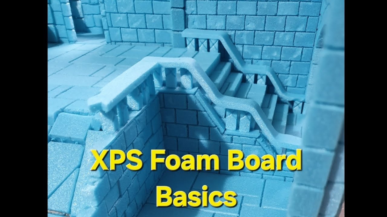 XPS Foam Board Building and Texturing Tutorial