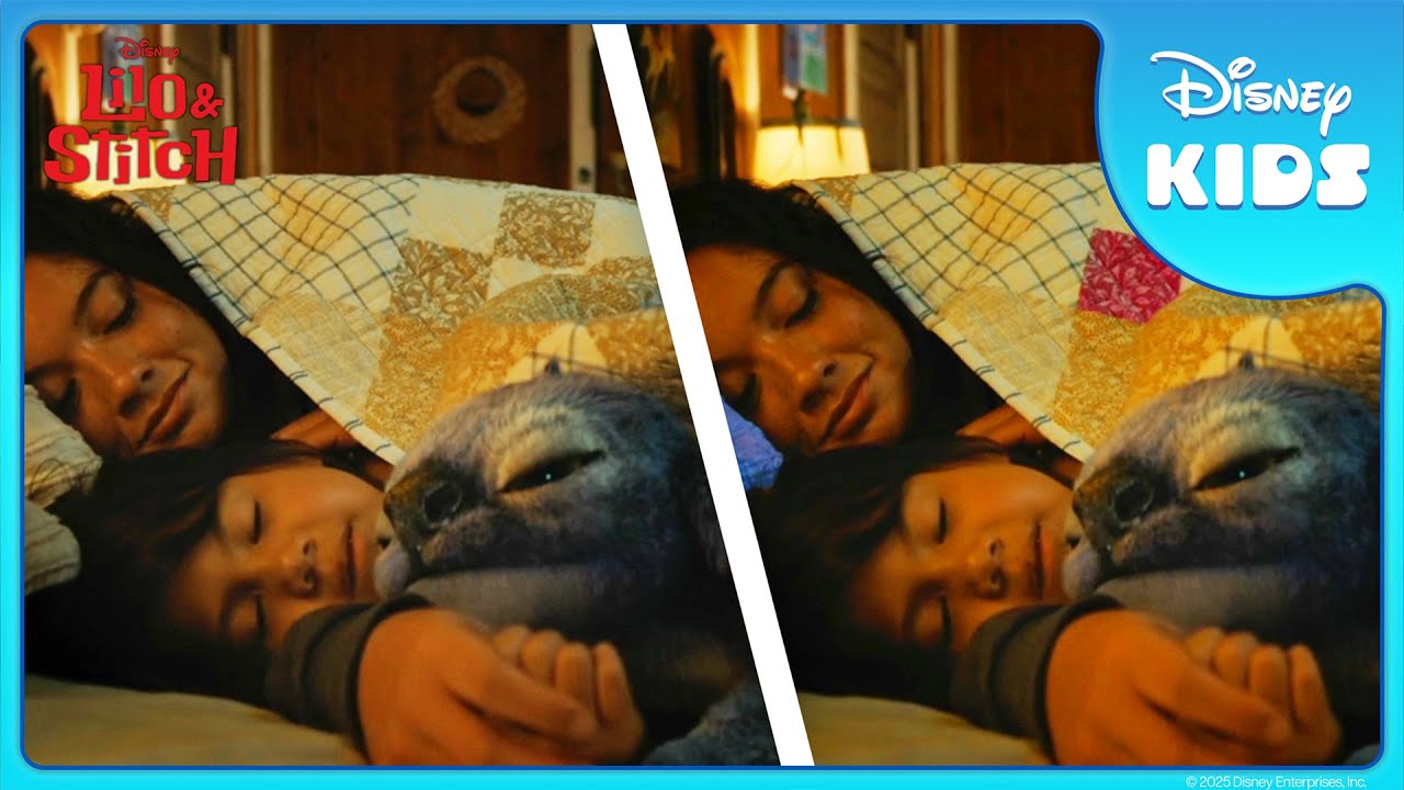 Spot the Difference | Level: HARD | Lilo & Stitch | @disneykids