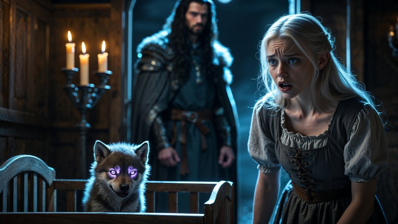 The Alpha King’s Pup Kept Crying at Night — Until the New Maid Looked Closer and Froze
