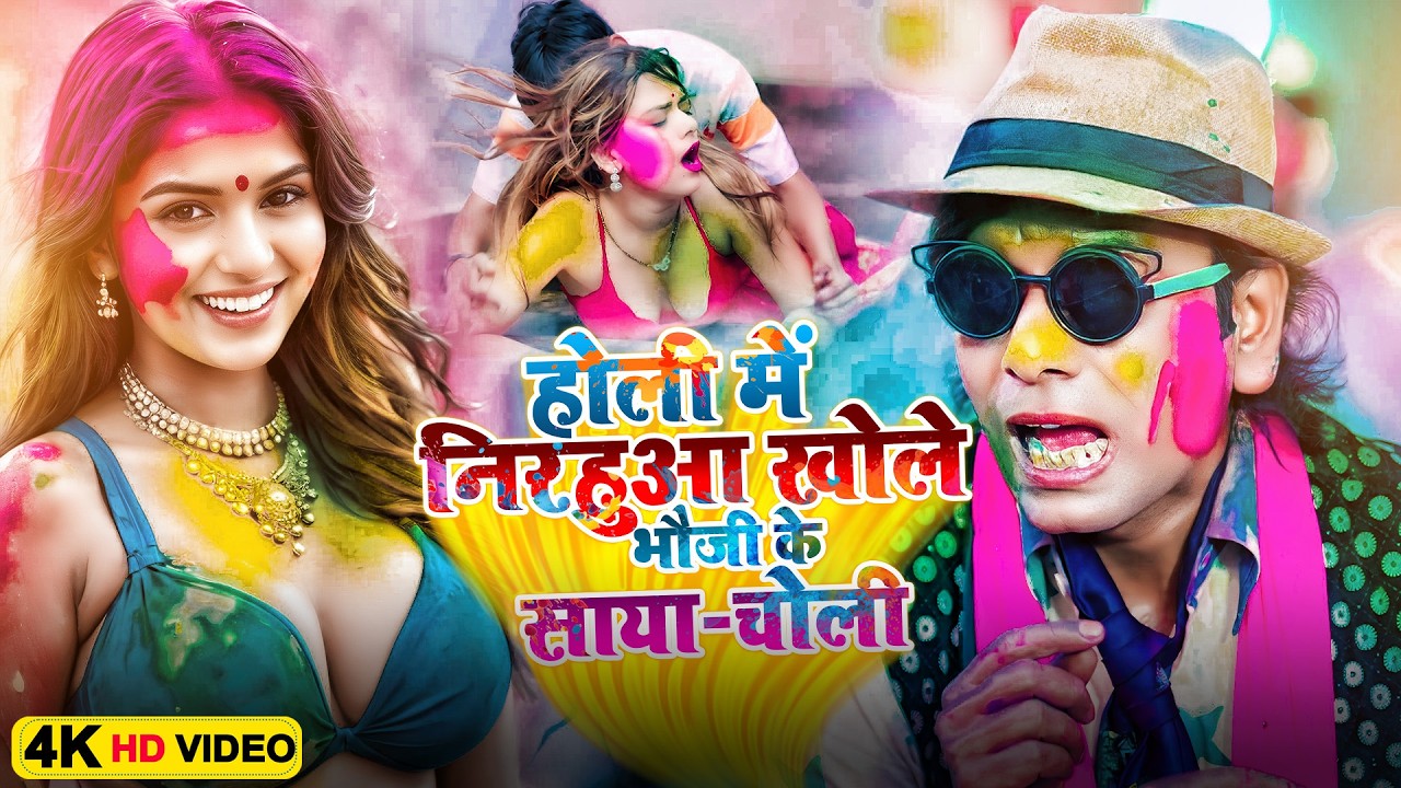 होली में निरहुआ खोले भऊजी के साया चोली | #Virendra Chauhan #Nirahu | #comedyvideo #bhopuriholivideo