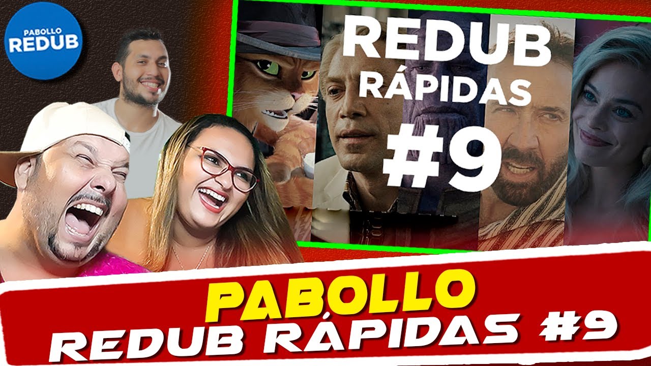 REAGINDO A REDUB RÁPIDAS #9 (Paródia Redublagem) #react  #pabollo