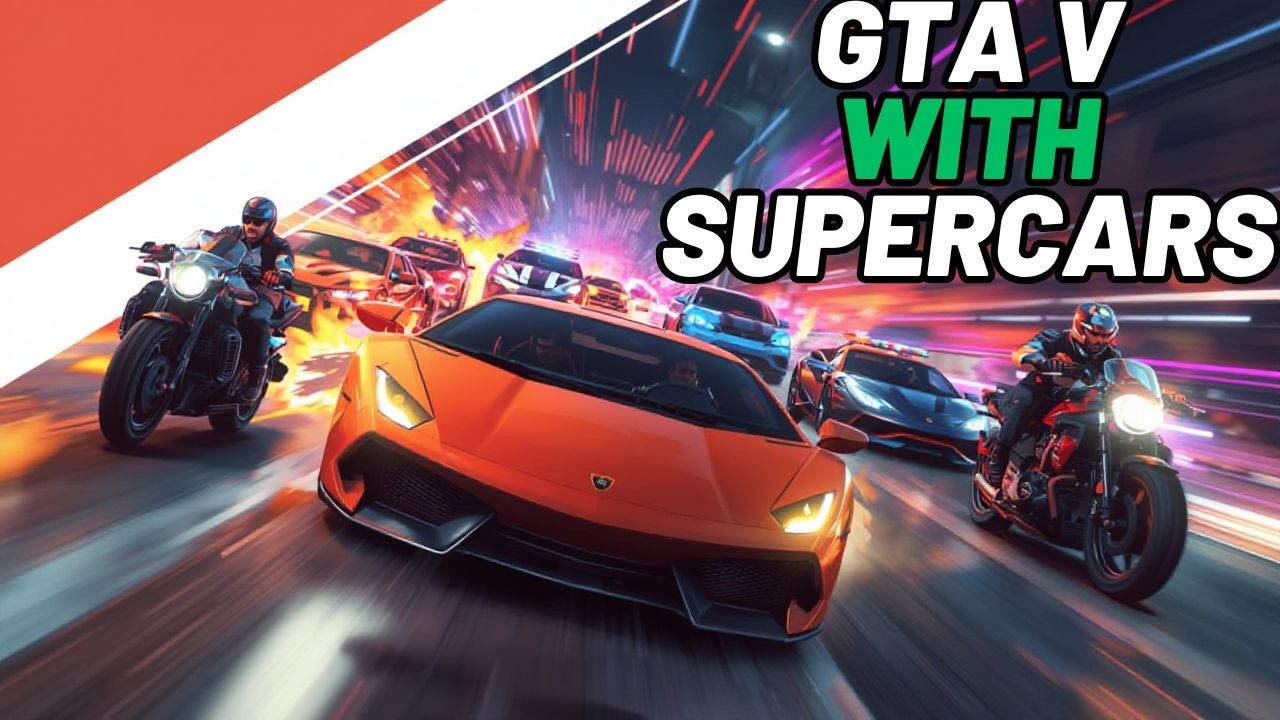 Fake Police vs Supercars in GTA 5 🚓💨