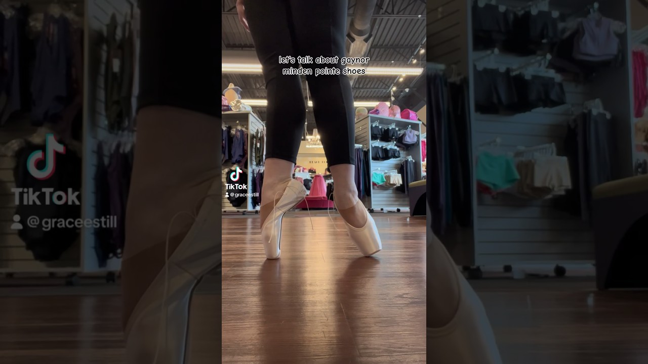 talking about gaynor minden pointe shoes as a pointe shoe fitter 🩰