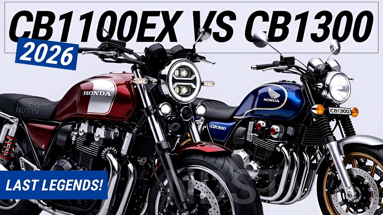 Honda CB1100EX против CB1300 2026 года — Финальная битва легенд мощных мотоциклов.