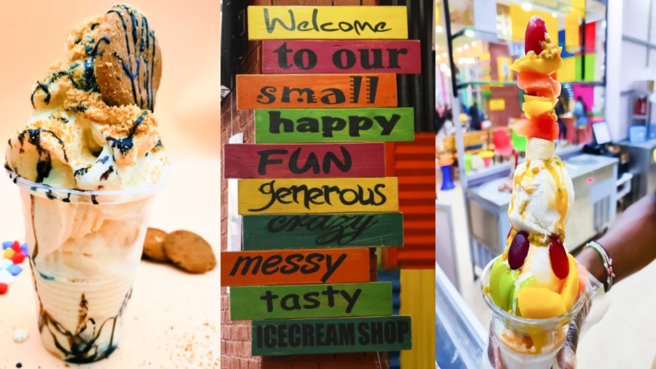 YOLO Icecream shop in CBD Nairobi, Kenya || where to eat icecream in Nairobi #icecream #yolo
