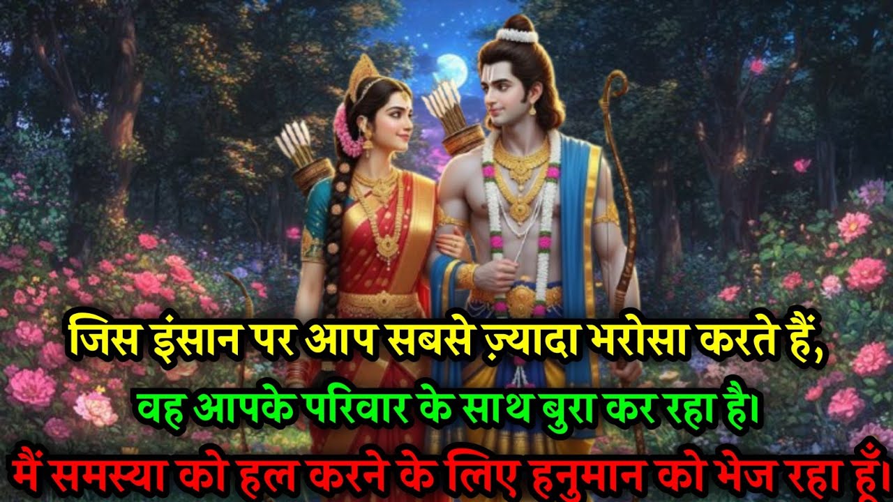 #जिस इंसान पर आप सबसे ज़्यादा भरोसा करते हैं, वह आपके परिवार के साथ बुरा कर रहा है।#ayodhyaram#ram