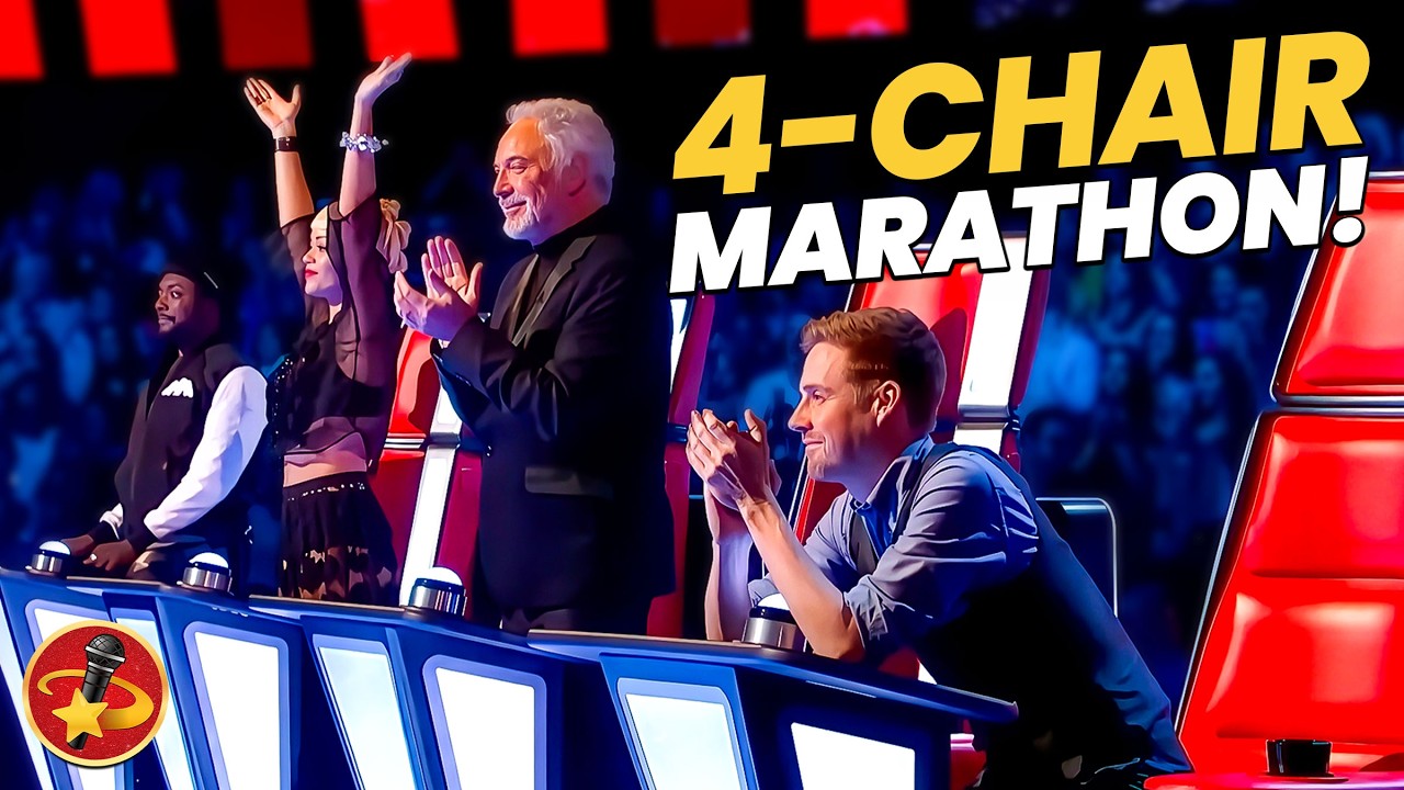EVERY 4-Chair Turn in The Voice UK History! (2012–2024)