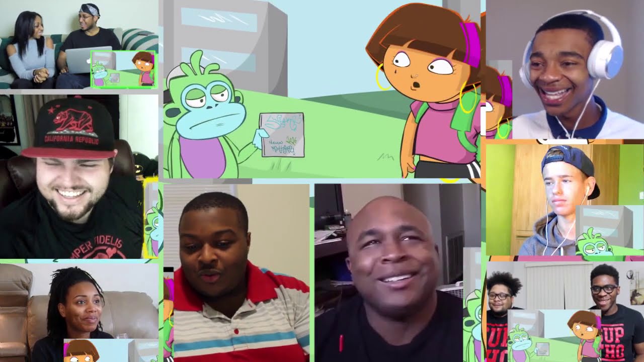 NORA THE EXPLORAH: [GHETTO DORA] [REACTION MASH-UP]#842