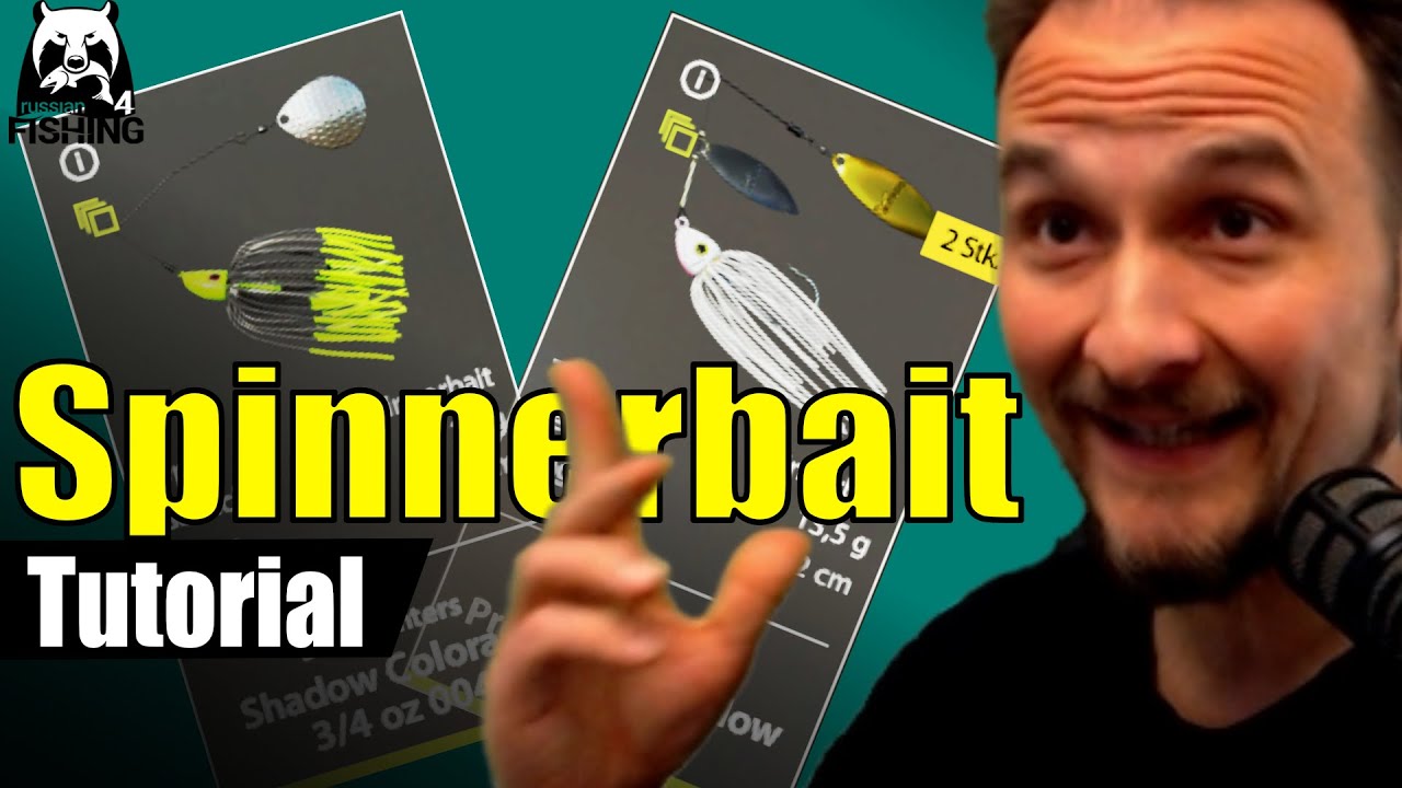 Russian Fishing 4 - Elk Lake - Spinnerbaits Tutorial